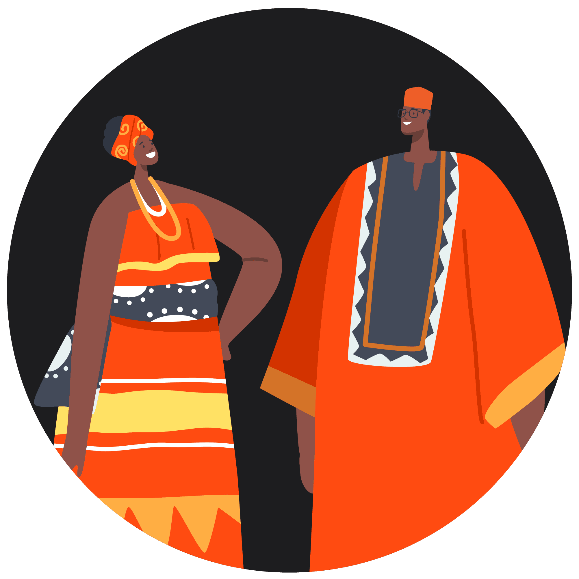 Two Tanzanian merchants