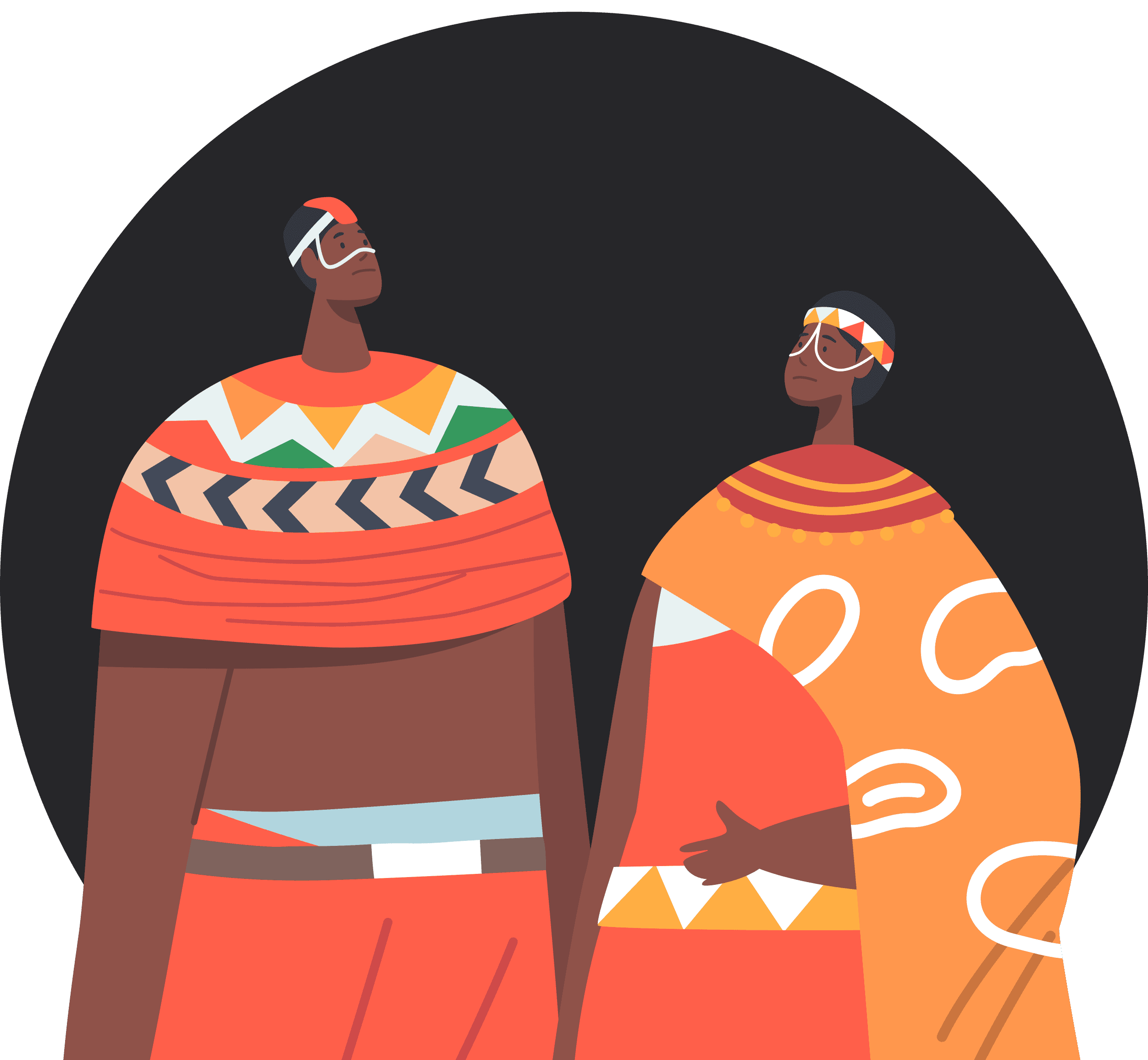 Two Tanzanian merchants