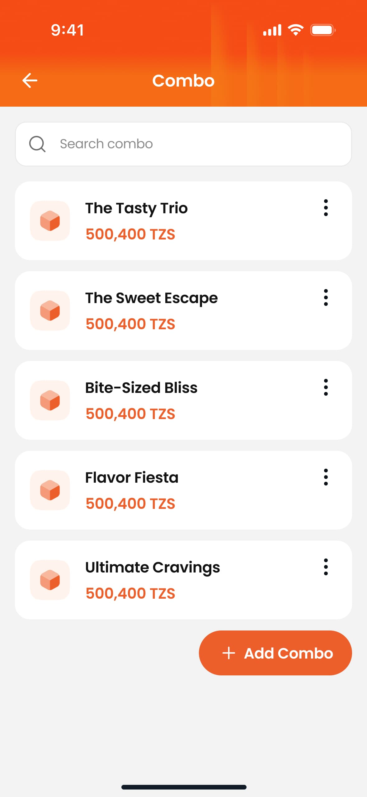 Combo list