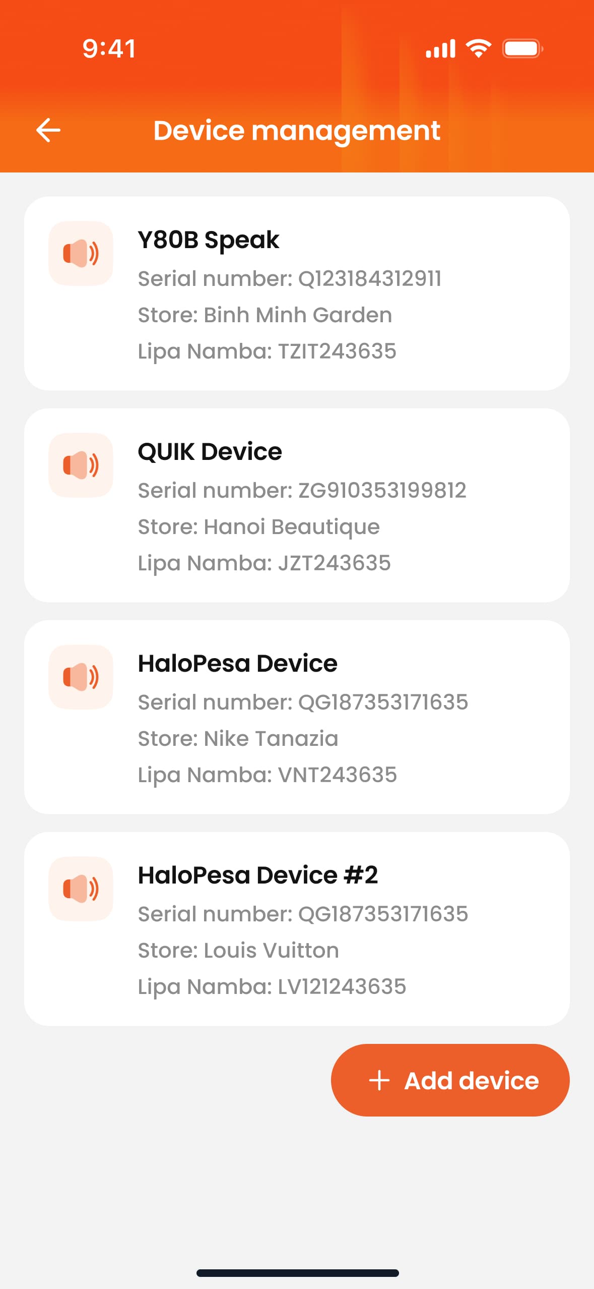 Device management