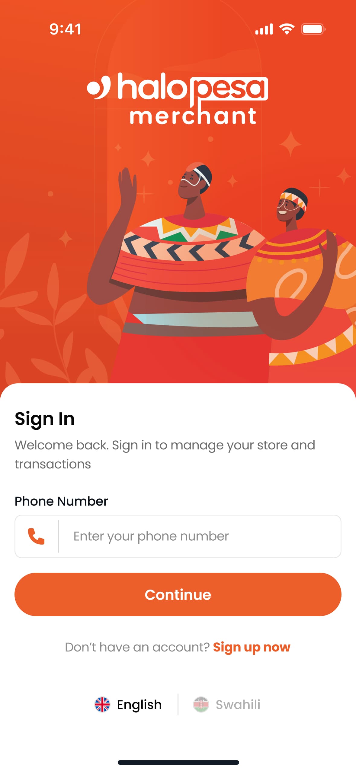 Sign in